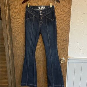 Idyllwind Dark Blue Denim‎ Flare Jeans